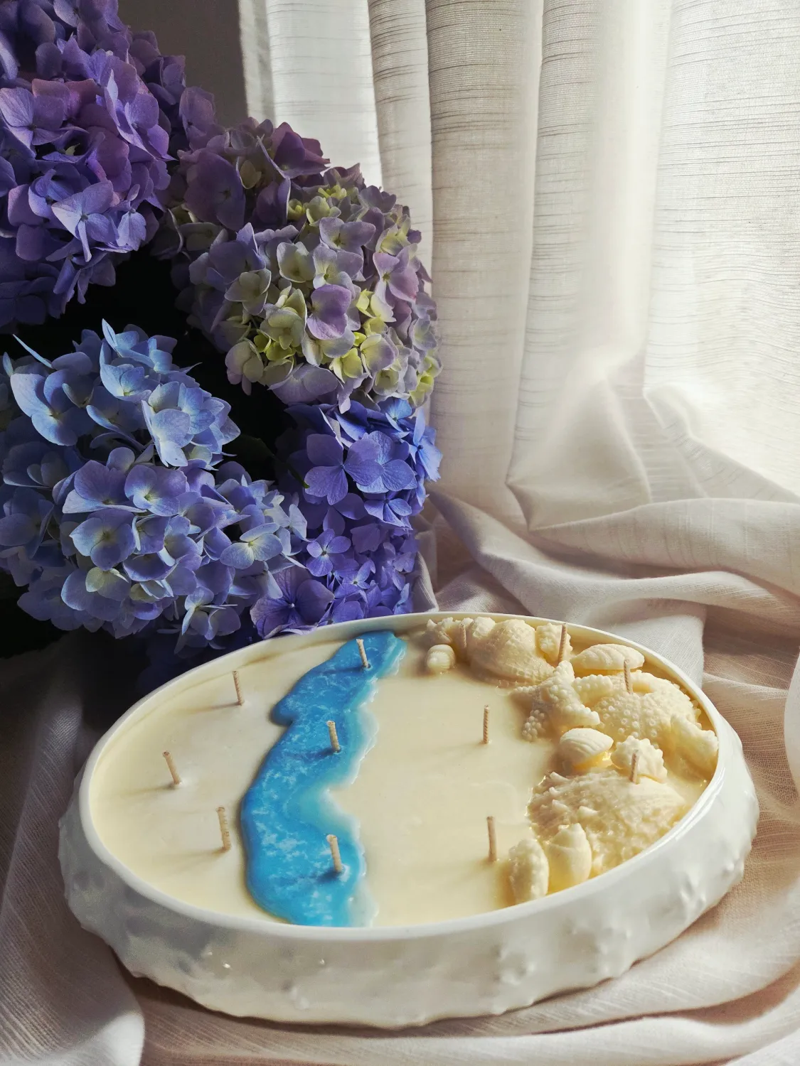 Świeca sojowa Rafa Koralowa - NOWOŚĆ - obrazek 3