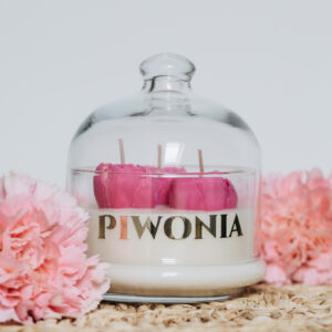 Świeca Sojowa Piwonia 340g