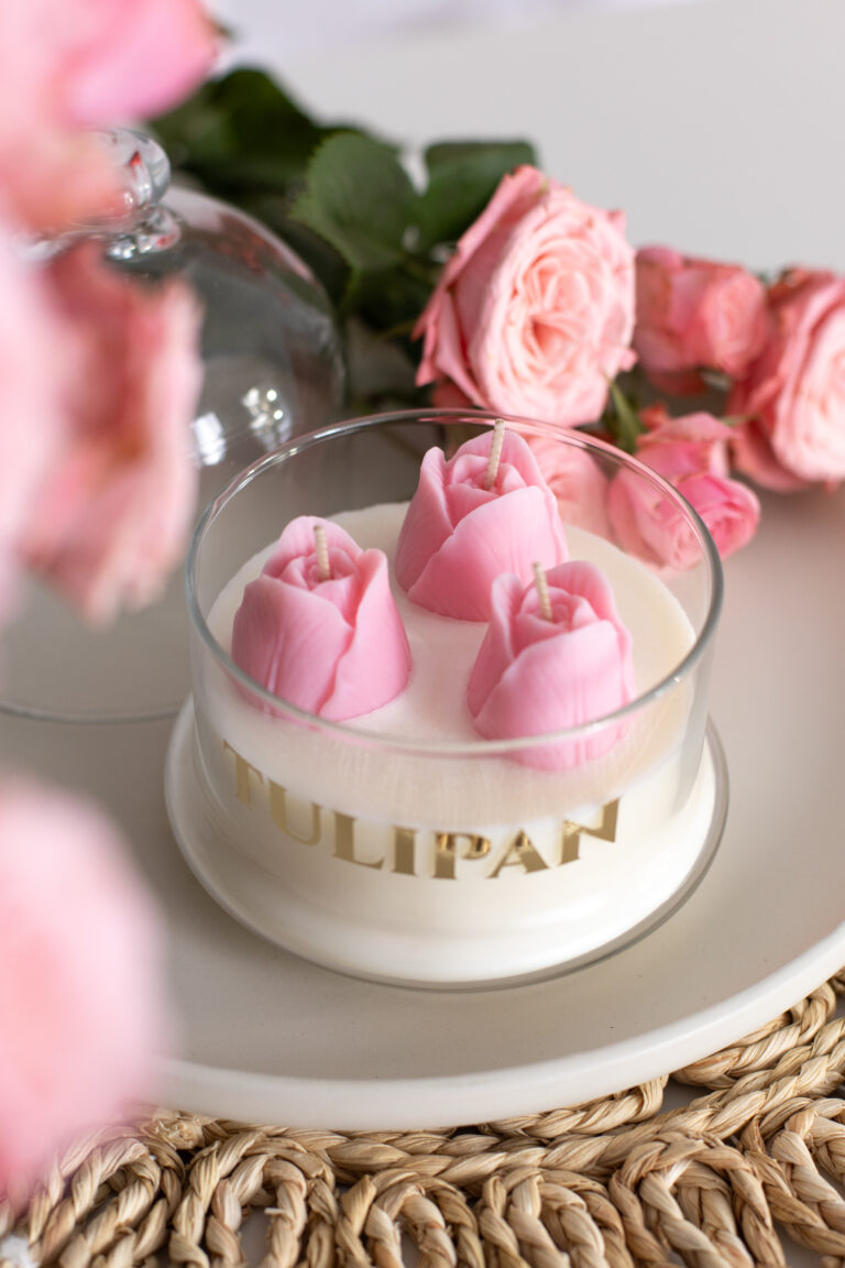 Świeca Sojowa Tulipan