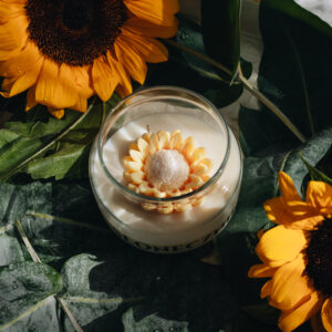 Świeca Sojowa Słonecznik 160 g