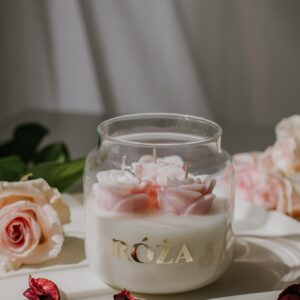 Świeca Sojowa Róża 340 g