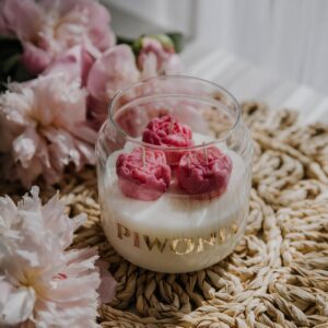 Świeca Sojowa Piwonia – nowa kolekcja