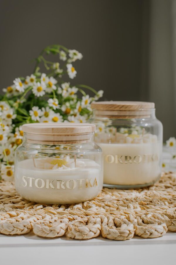 Świeca Sojowa STOKROTKA - nowa kolekcja - obrazek 3