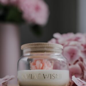 Świeca Sojowa Kwiat Wiśni 160 g