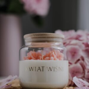 Świeca Sojowa Kwiat Wiśni 340 g