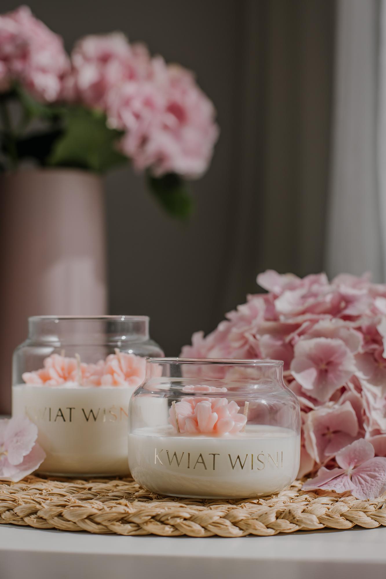 Świeca Sojowa Kwiat Wiśni 160 g - obrazek 7