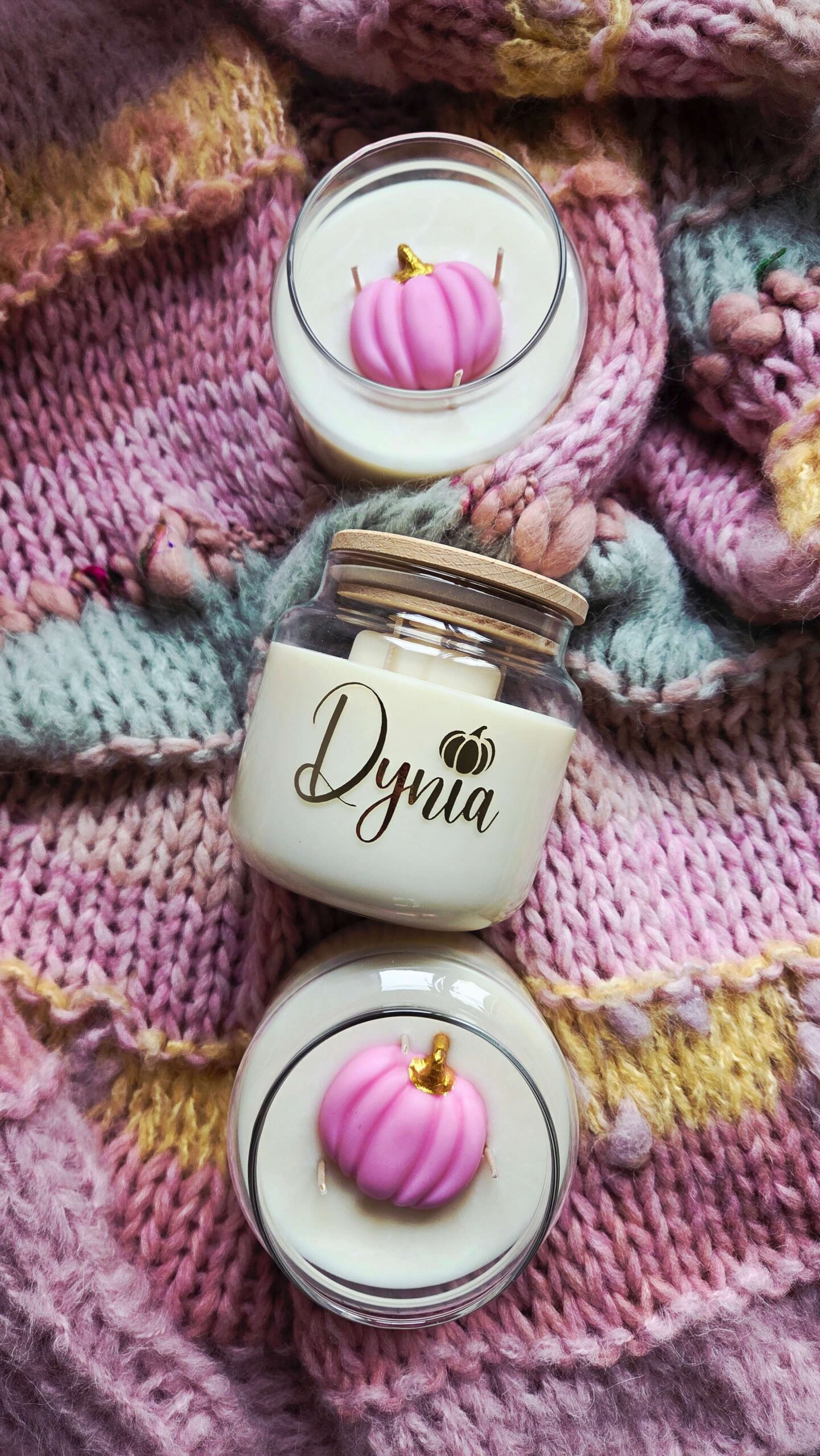 Świeca Sojowa Dynia i Goździki - obrazek 2