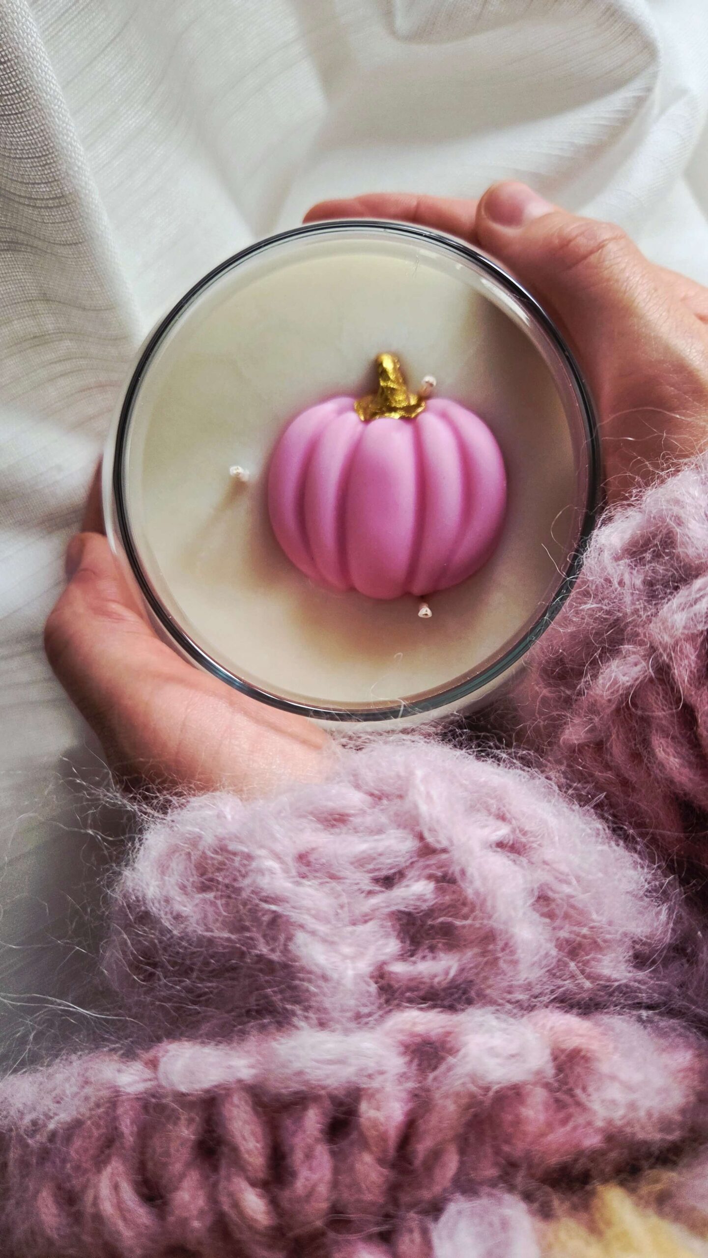 Świeca Sojowa Dynia i Goździki - obrazek 3