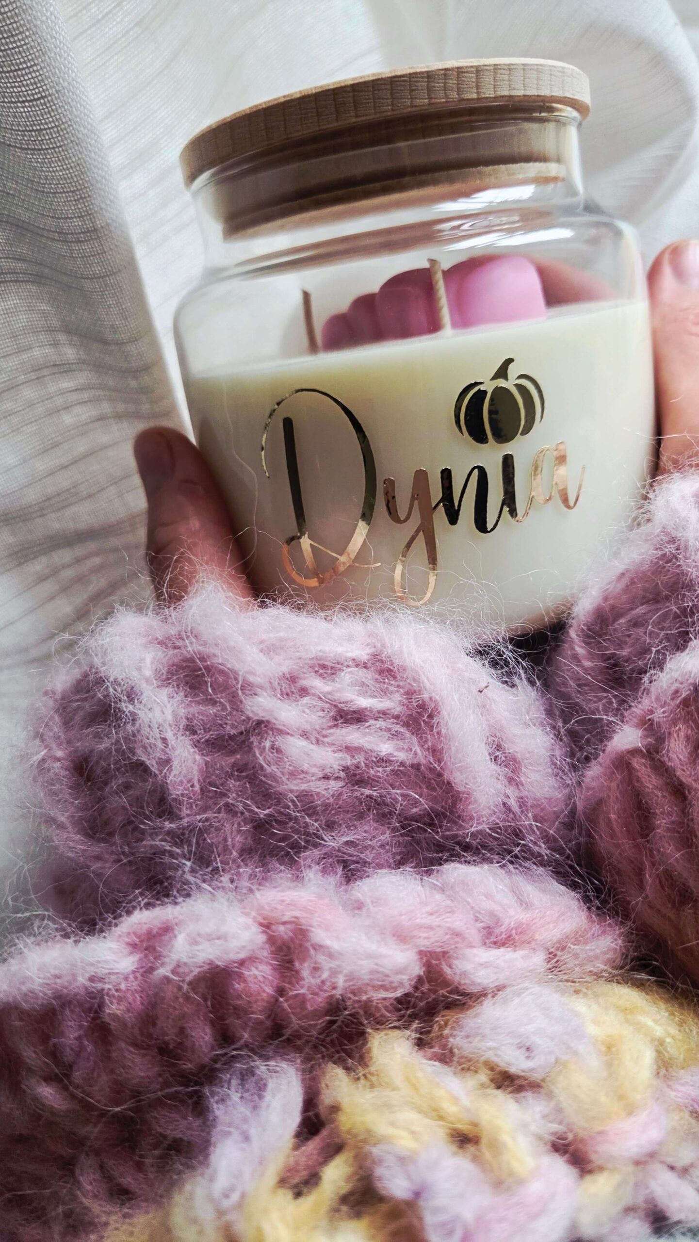 Świeca Sojowa Dynia i Goździki - obrazek 4