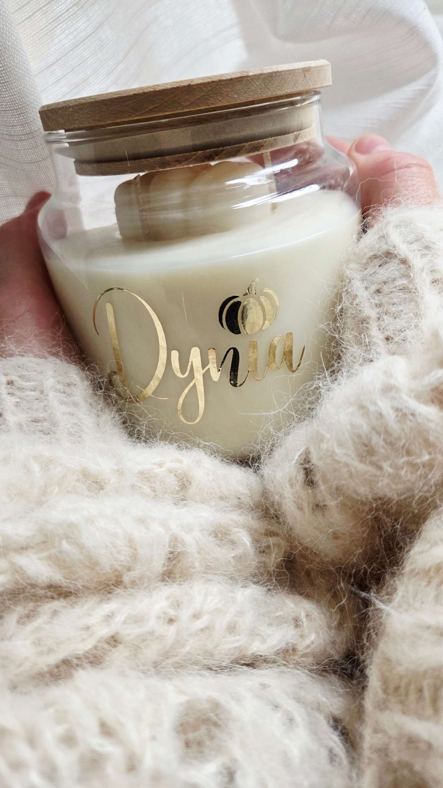 Świeca Sojowa Dynia i Goździki - obrazek 6