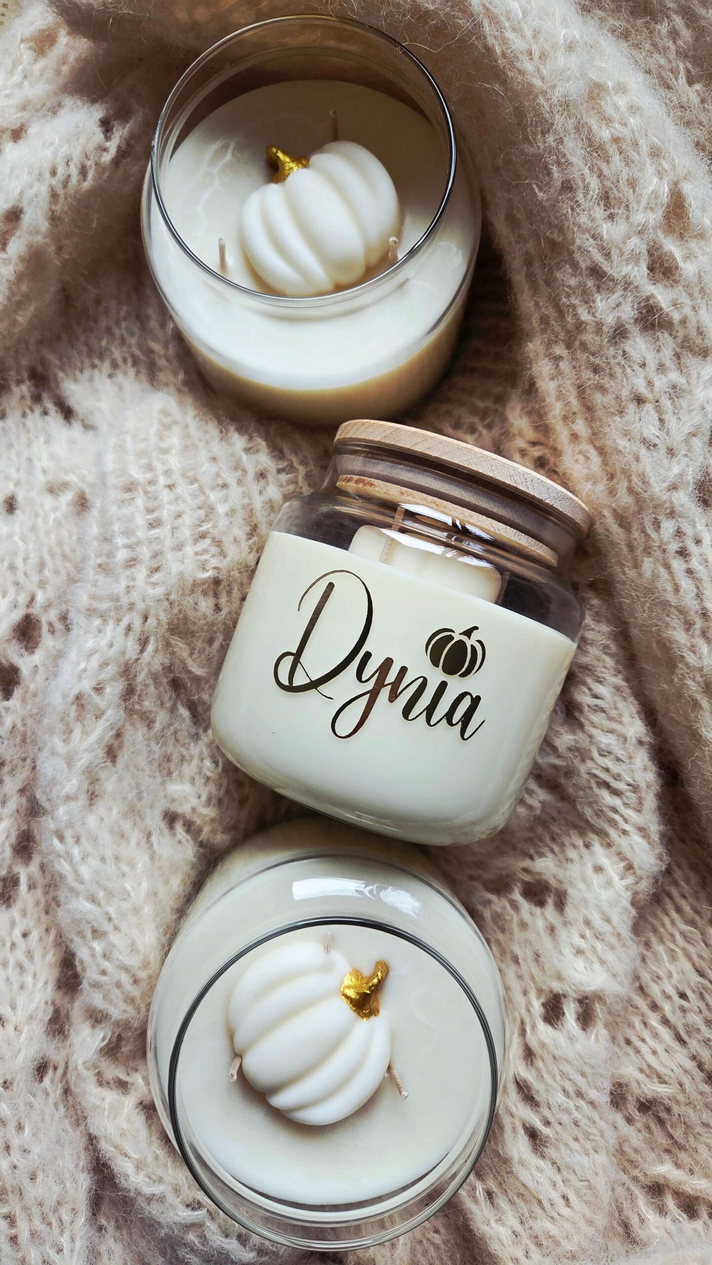 Świeca Sojowa Dynia i Goździki - obrazek 8