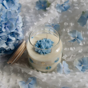 Świeca Sojowa Niezapominajki