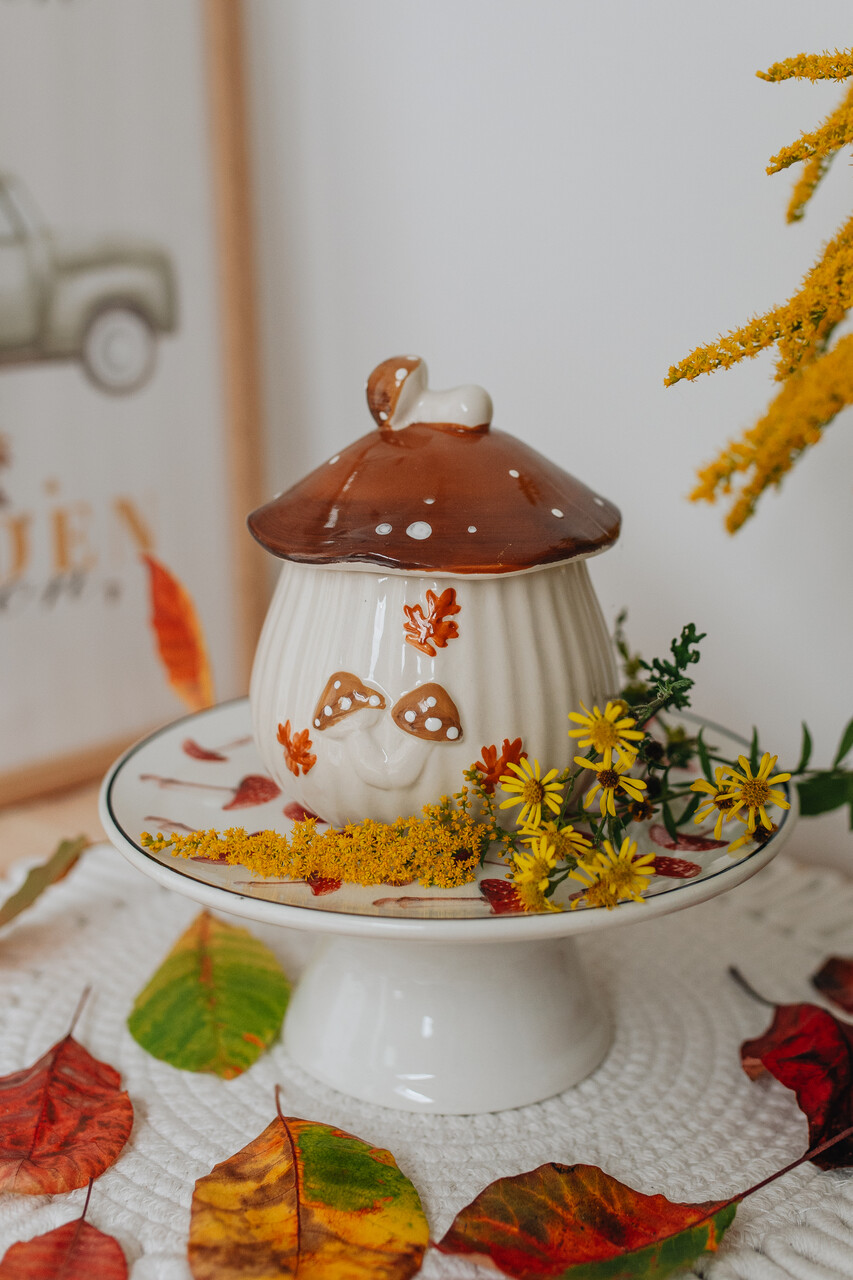 Świeca Sojowa Listki