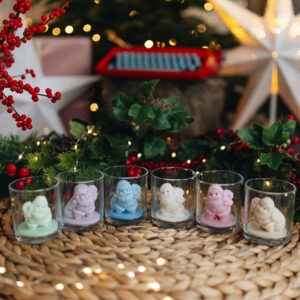 Świeca sojowa Mikołaj