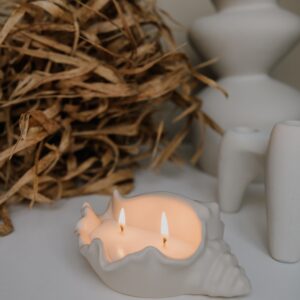 Świeca sojowa bezapachowa MUSZLA