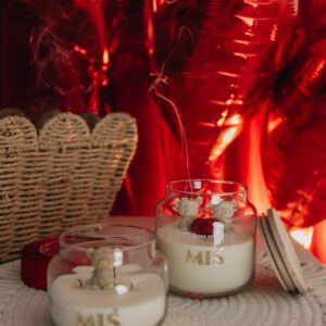 Świeca sojowa MIŚ – 300 g – Kolekcja MIŁOŚĆ
