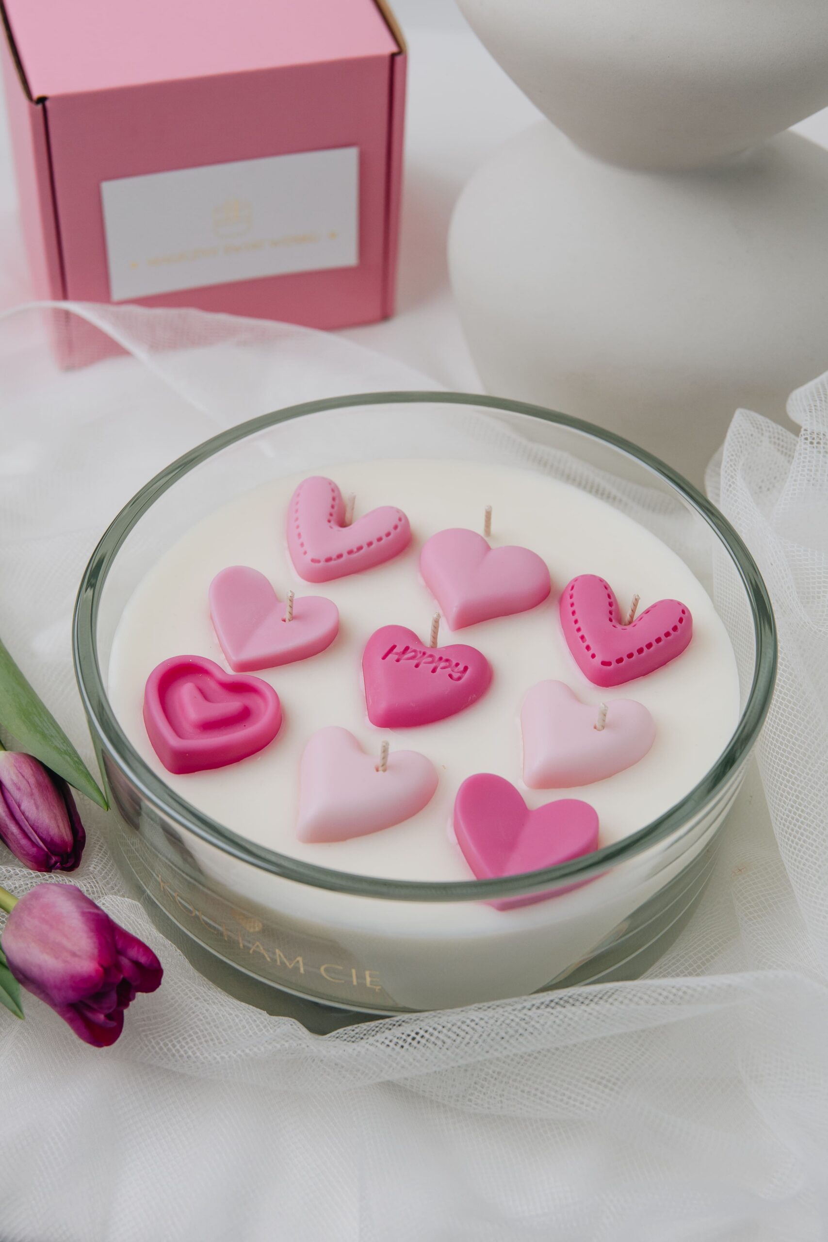 Świeca sojowa dedykowana- Kolekcja MIŁOŚĆ - obrazek 2